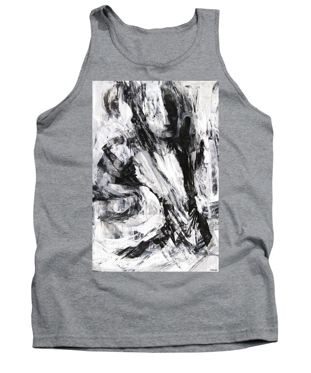 When Tank Top featuring the painting When the Missiles Are Air Born by Jeff Klena