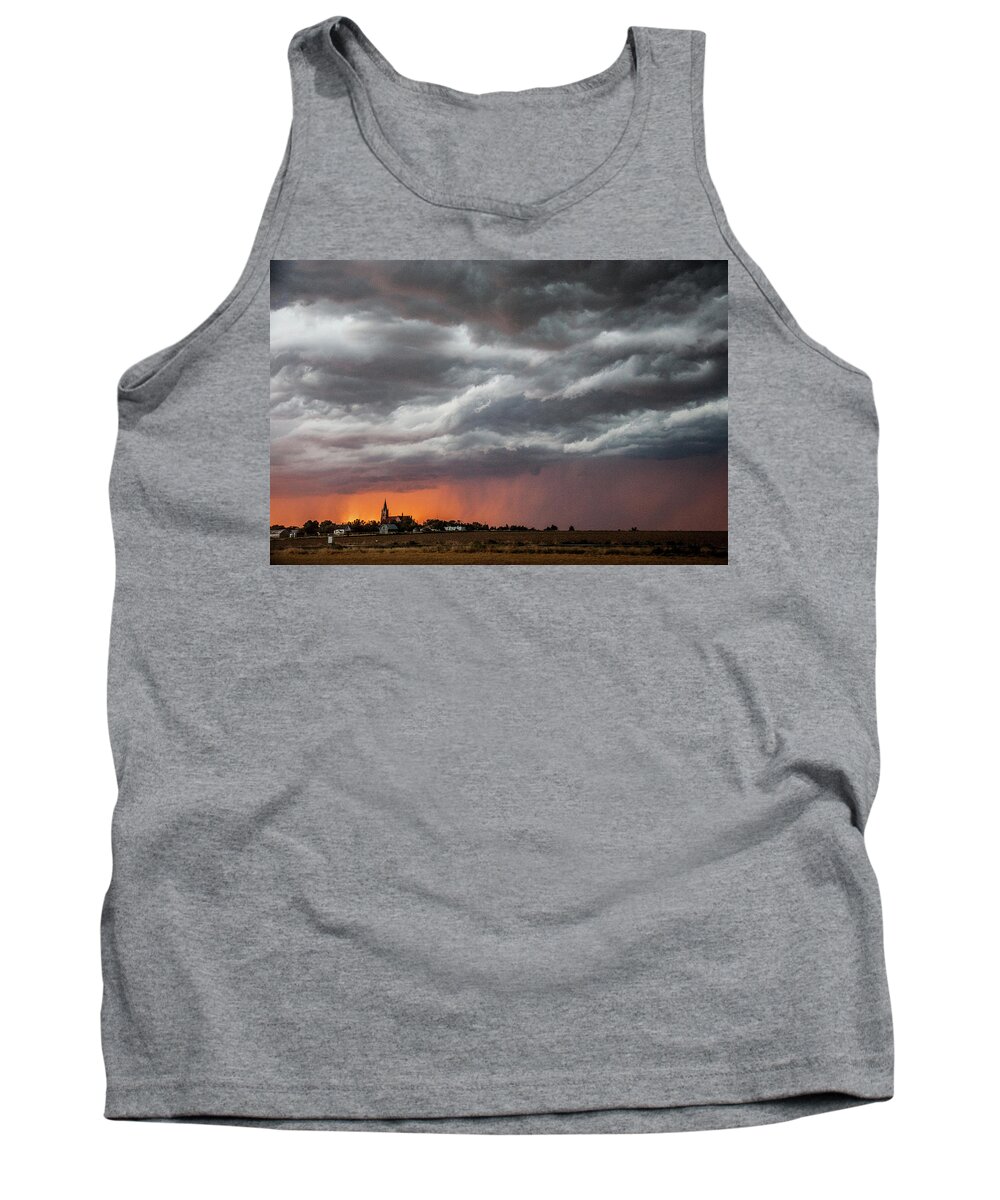 Faith Tank Top featuring the photograph When Trouble Rises..... by Shirley Heier