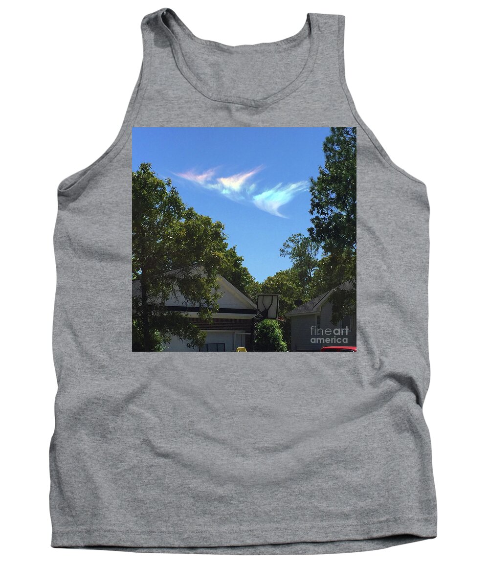 Clouds Tank Top featuring the photograph Window From Heaven by Matthew Seufer