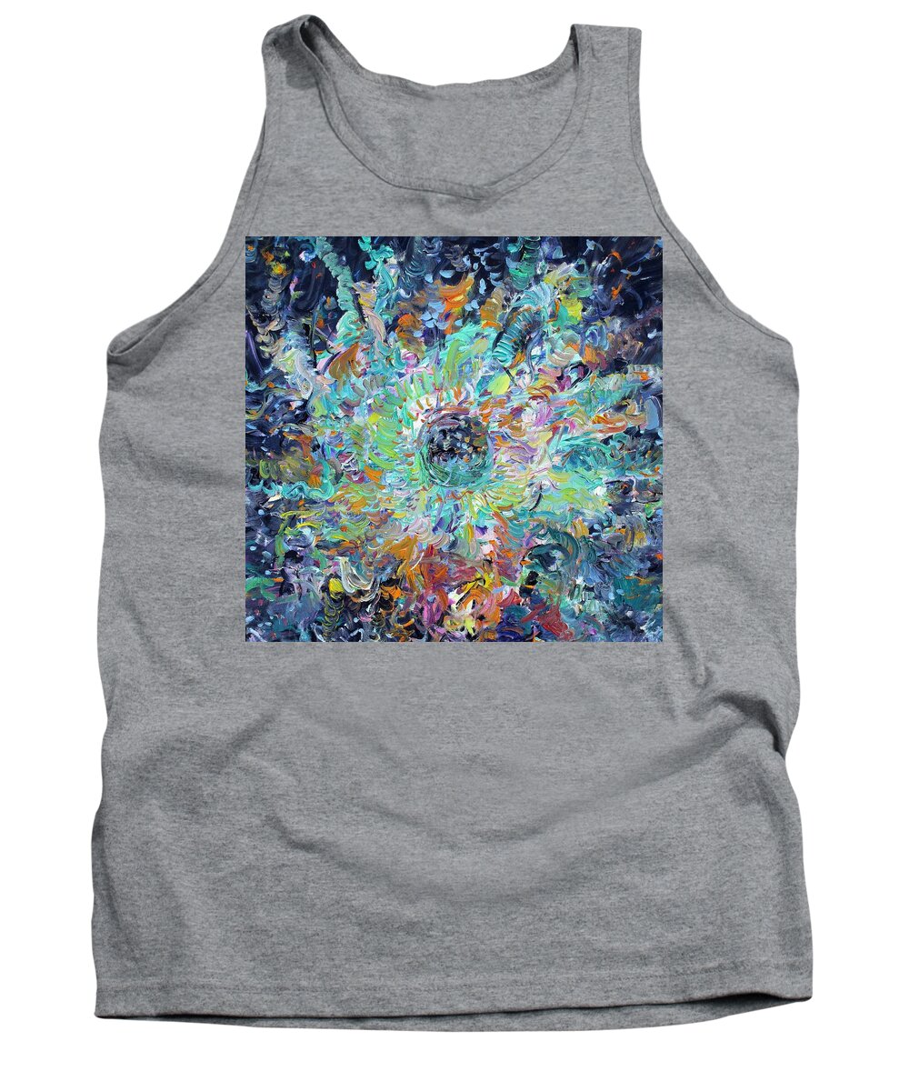 Abstract Tank Top featuring the painting Winners And Losers by Fabrizio Cassetta