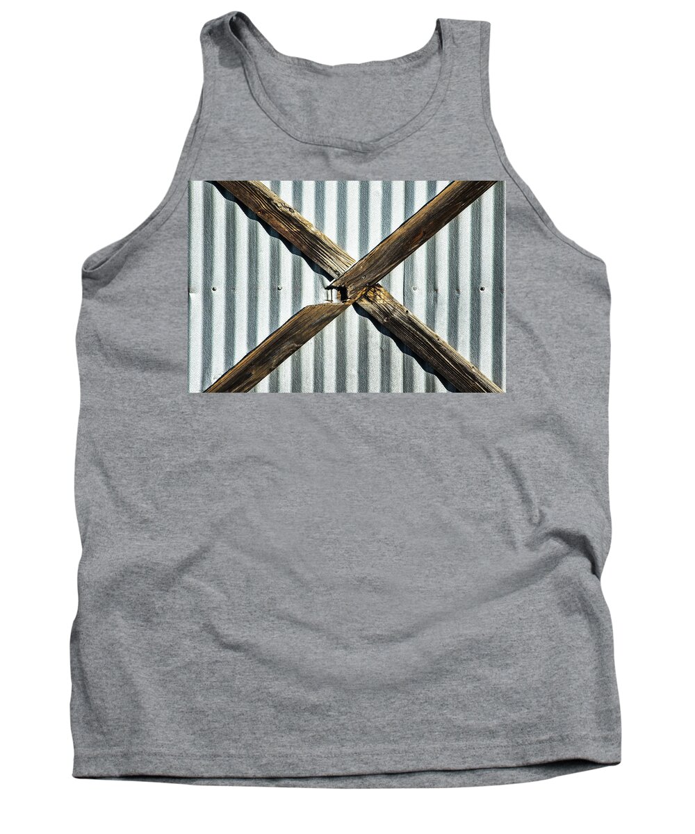 X Tank Top featuring the photograph X Marks The Spot by Karol Livote