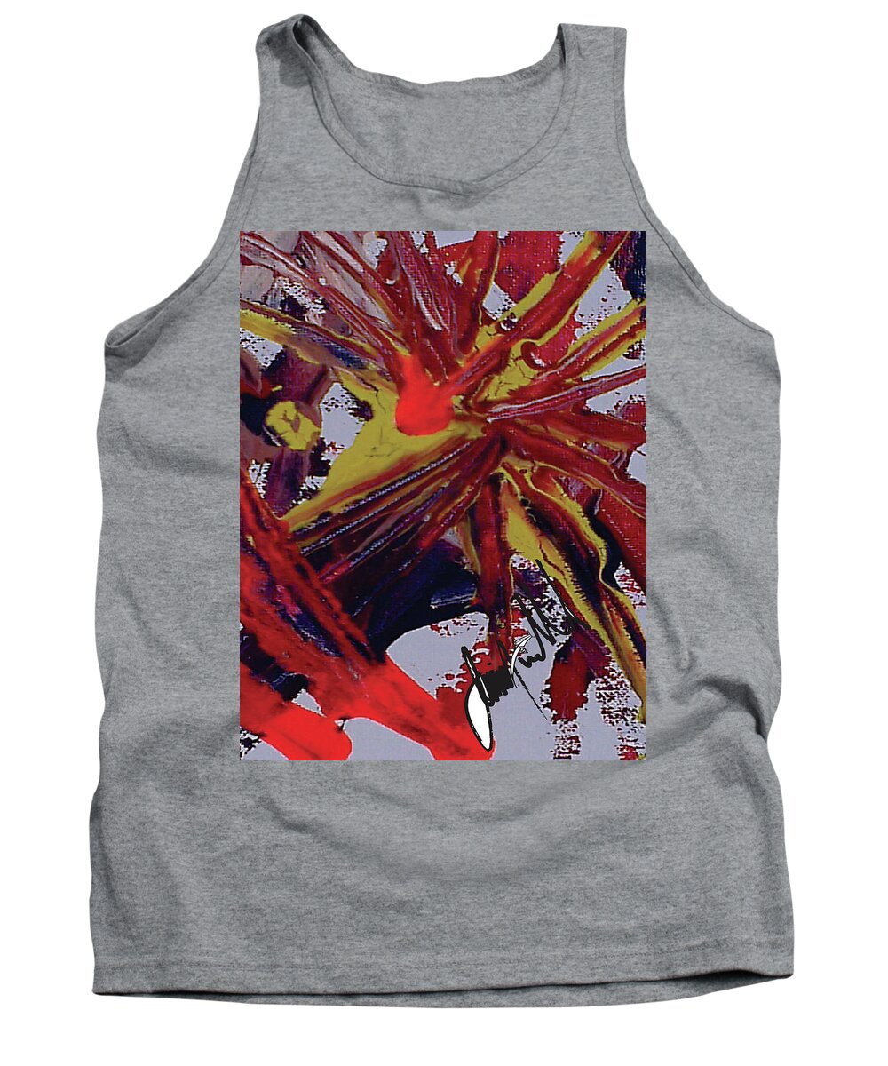  Tank Top featuring the digital art Gravitate #1 by Jimmy Williams