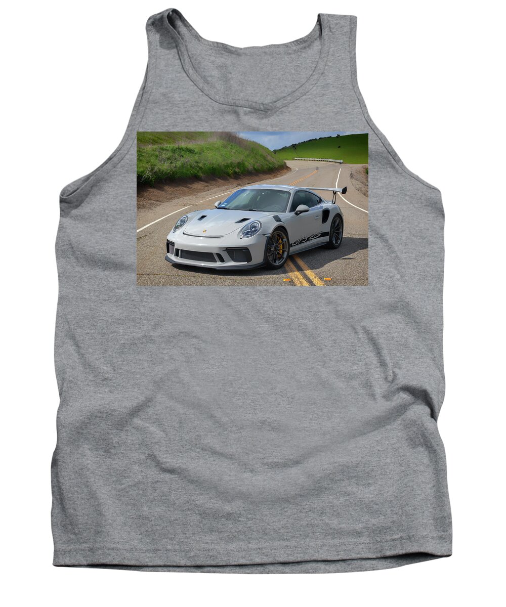 Cars Tank Top featuring the photograph #Porsche 911 #GT3RS #Print #42 by ItzKirb Photography