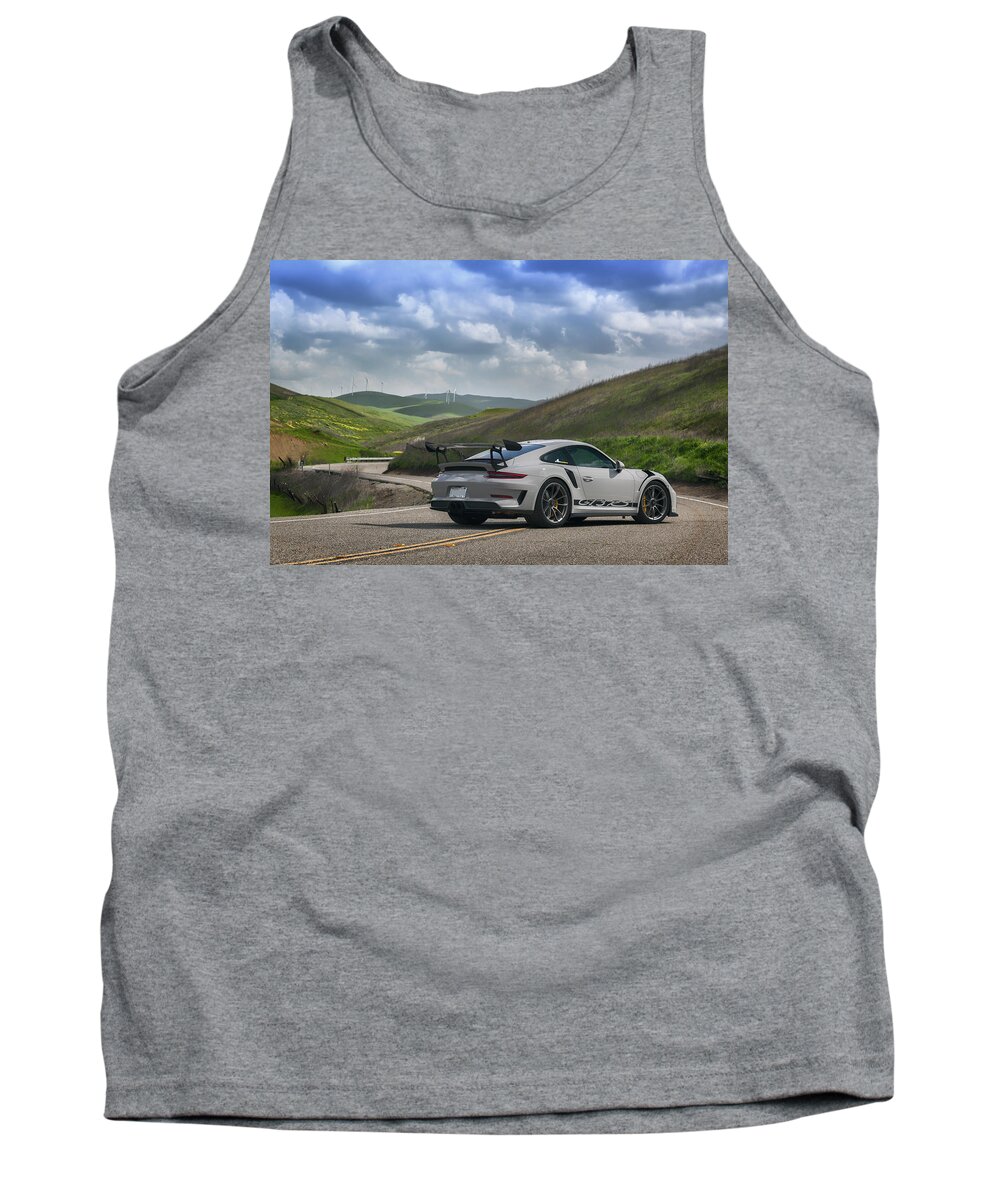 Cars Tank Top featuring the photograph #Porsche 911 #GT3RS #Print #44 by ItzKirb Photography
