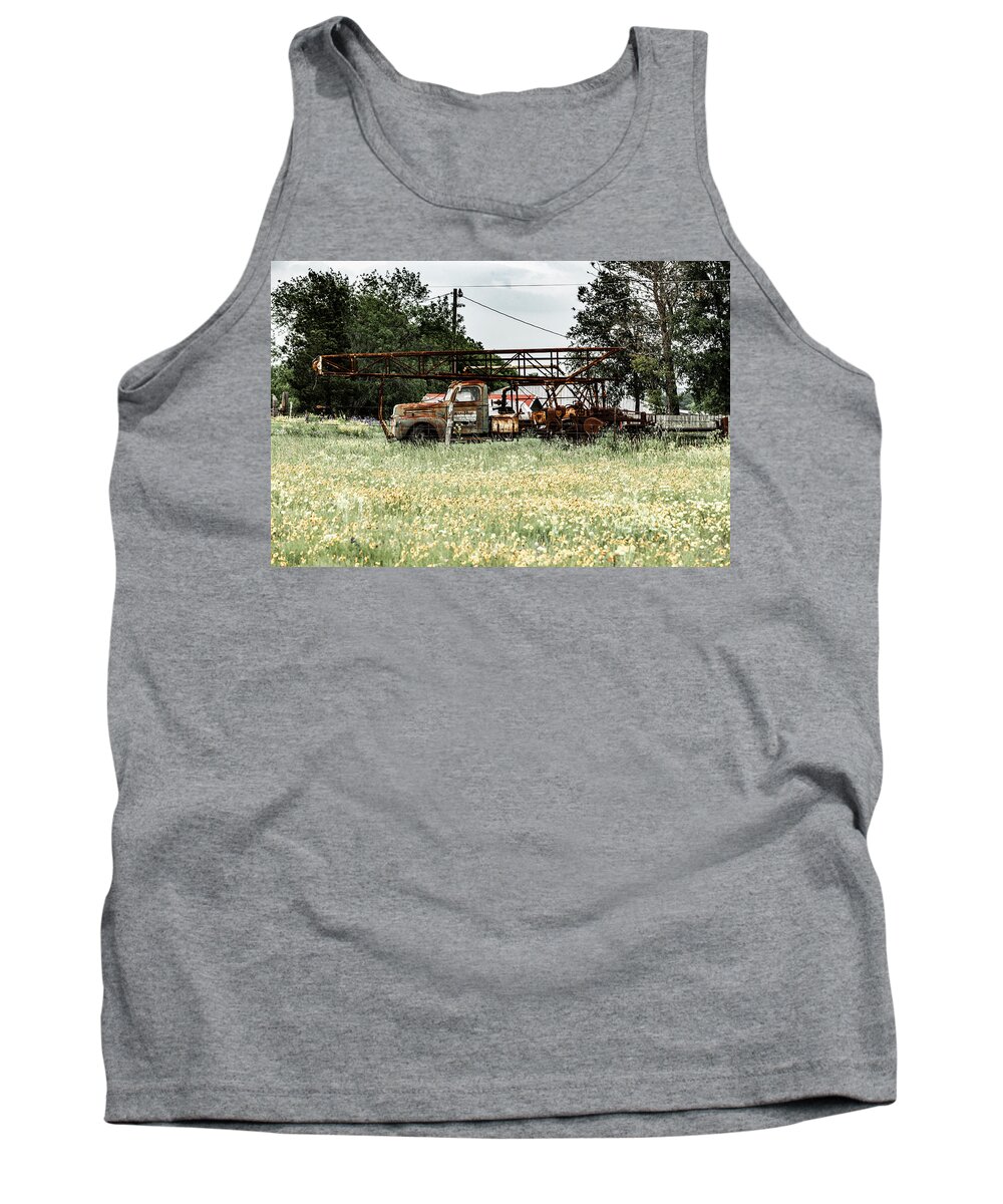 Photo Tank Top featuring the photograph 46 Ford truck 2 by Jason Hughes