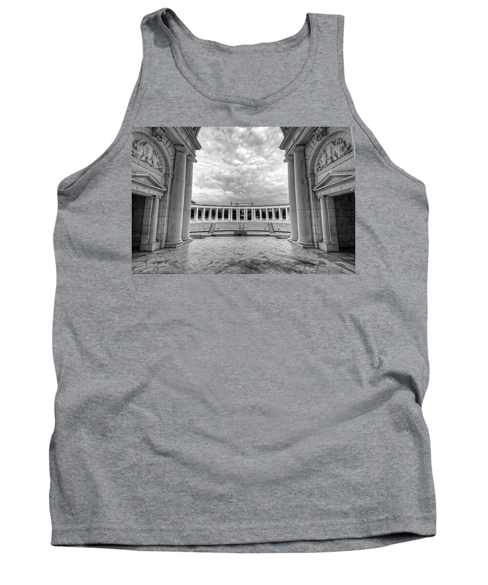 Craig Fildes Photography Tank Top featuring the photograph Arlington National Cemetery Memorial Amphitheater #6 by Craig Fildes