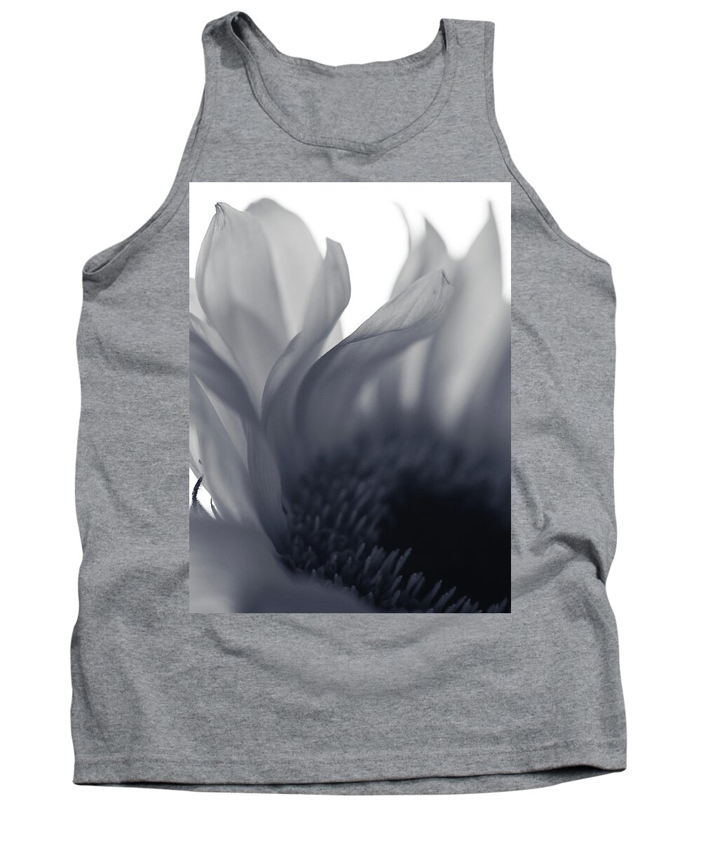 Blue Grey Flower Tank Top featuring the photograph A Good Thing by Michelle Wermuth