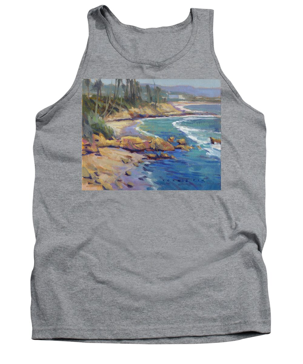 Heisler Tank Top featuring the painting Afternoon Colors by Konnie Kim
