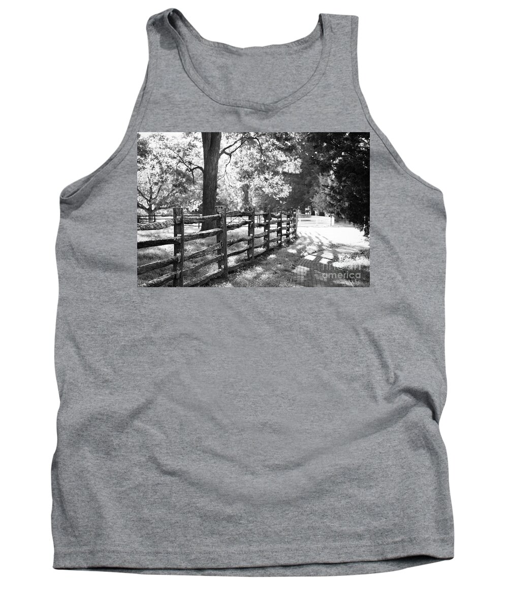 Colonial Williamsburg Tank Top featuring the photograph An Afternoon in Williamsburg by Lara Morrison