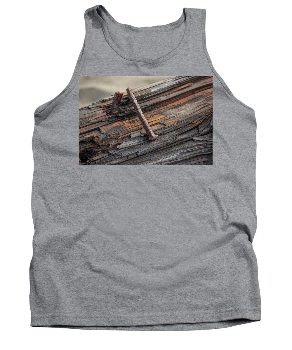 Nature Tank Top featuring the photograph Broken by Bob Cournoyer