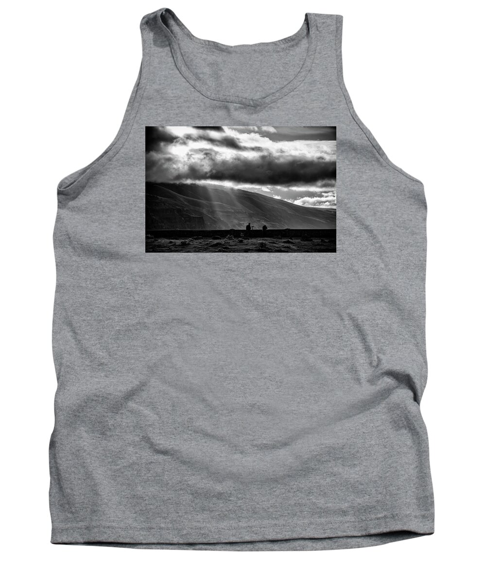 People Tank Top featuring the photograph Capturing Rowena by Steven Clark