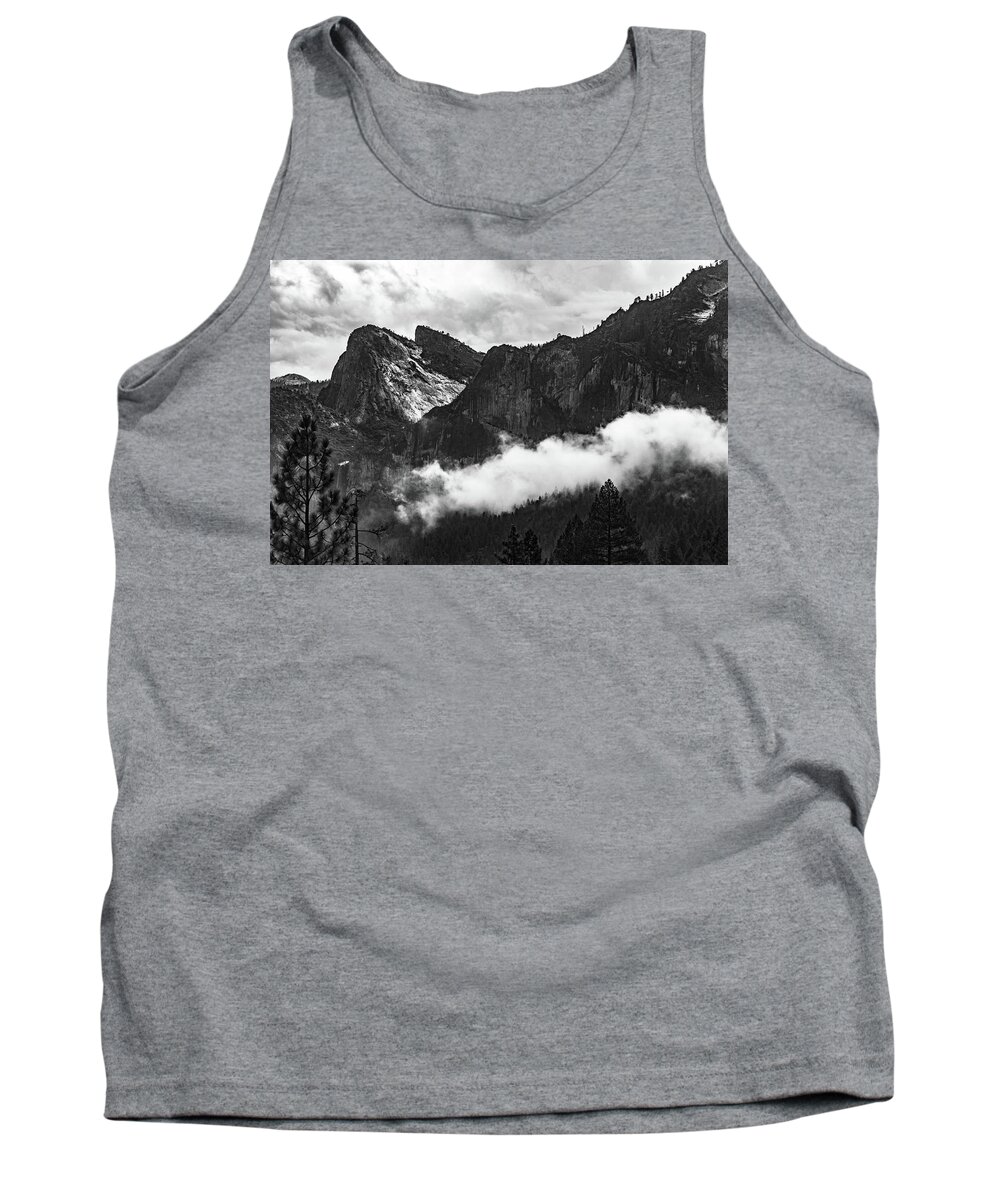 Skyline Tank Top featuring the photograph Cathedral Rocks by Silvia Marcoschamer
