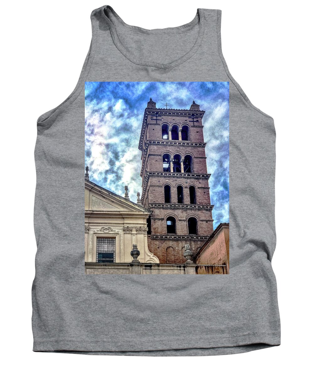 Italia Tank Top featuring the photograph Cecilia's Bells by Joseph Yarbrough