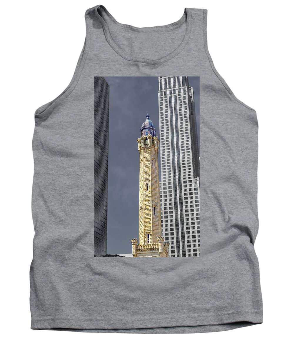 Chicago Tank Top featuring the photograph Chicago Sights by Betsy Knapp