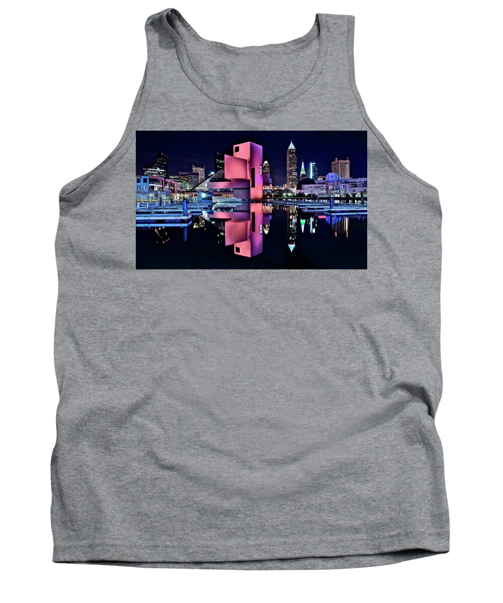 Cleveland Tank Top featuring the photograph Cleveland Rocks Cleveland Rocks Cleveland Rocks by Frozen in Time Fine Art Photography
