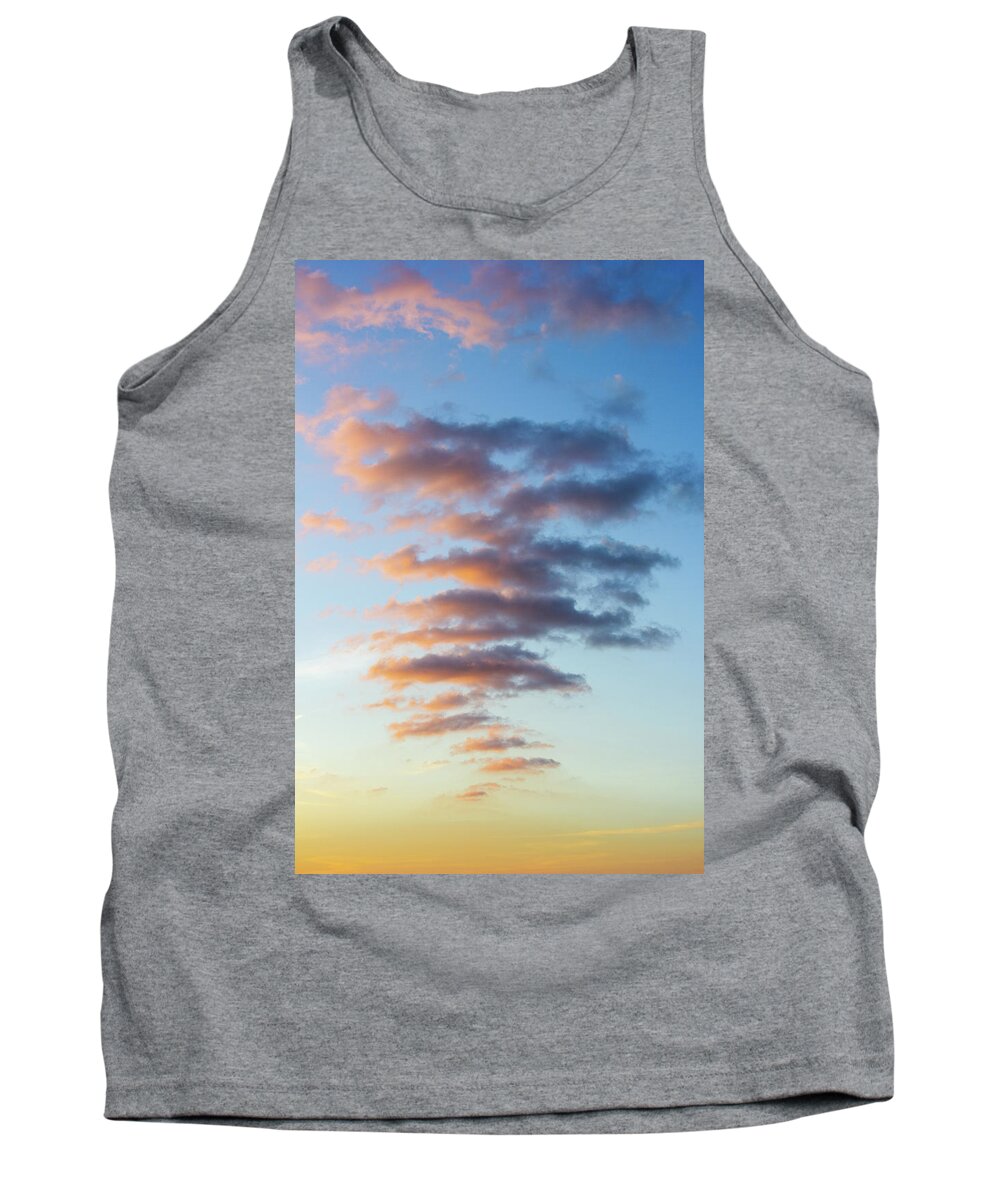 Houston Downtown Clouds Skyline Tank Top featuring the photograph Clouds 2 by Rocco Silvestri