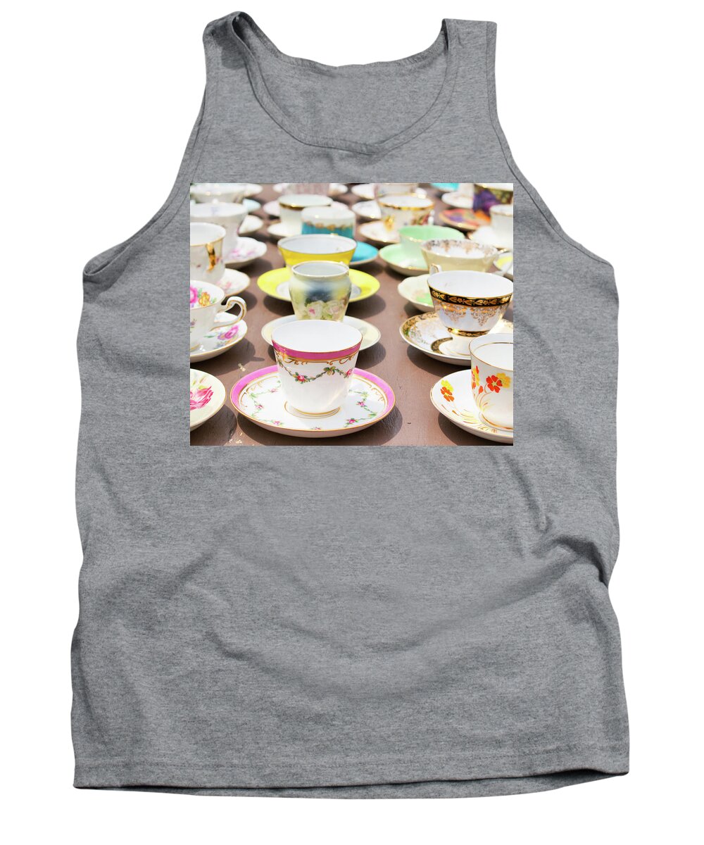 Enjoy Your Coffee As Never Before Tank Top featuring the photograph Coffee Time by Nick Mares