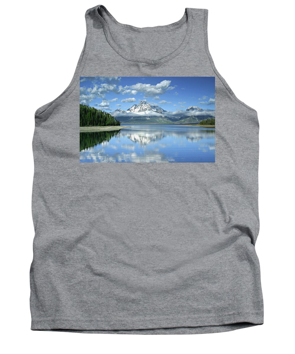 Trees Tank Top featuring the photograph Colter Bay by Ronnie And Frances Howard