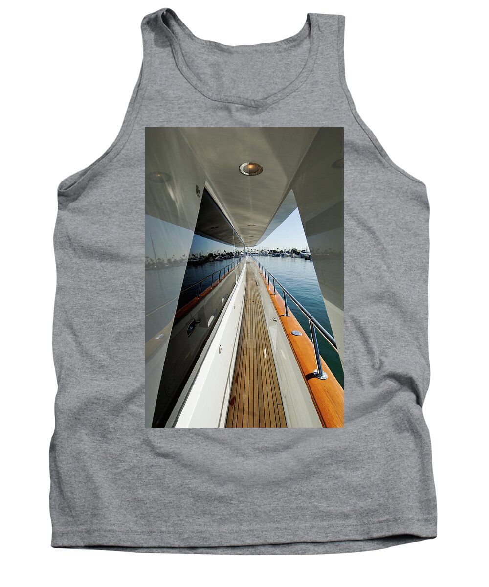 Yacht Tank Top featuring the photograph Double Vision by David Shuler