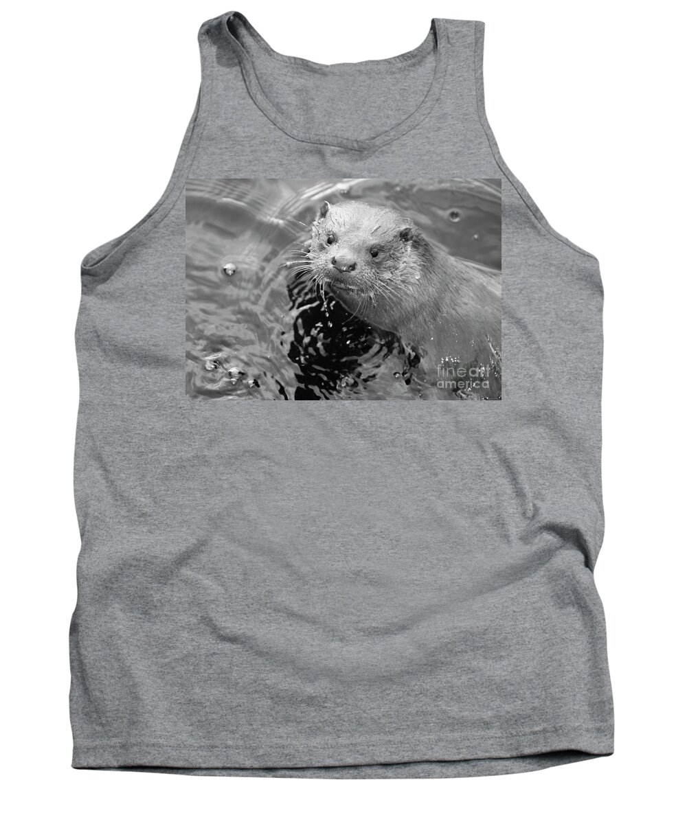 Ambleside Tank Top featuring the photograph European Otter by Science Photo Library