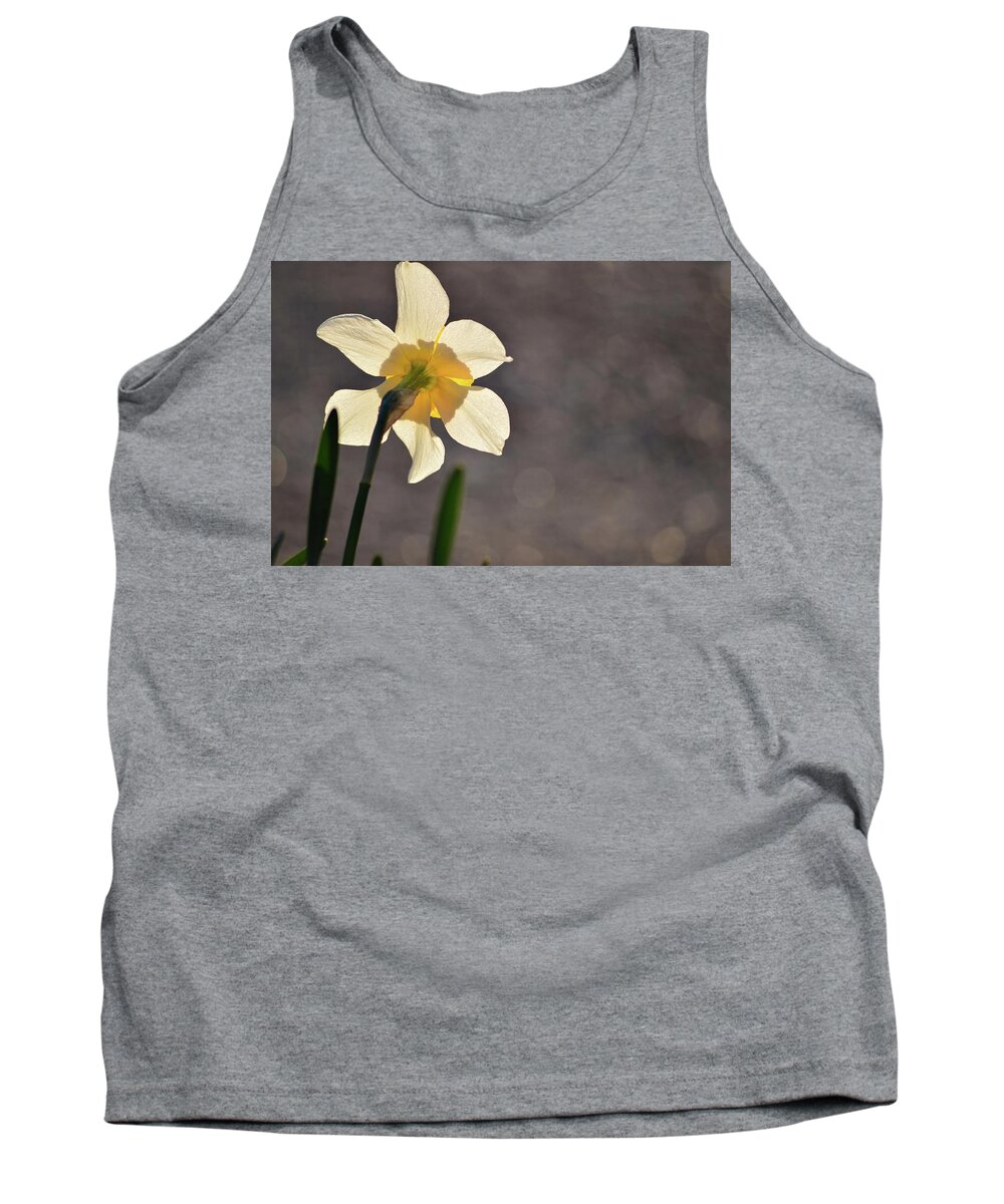 Flower Tank Top featuring the photograph Facing the Sun by Lisa Burbach