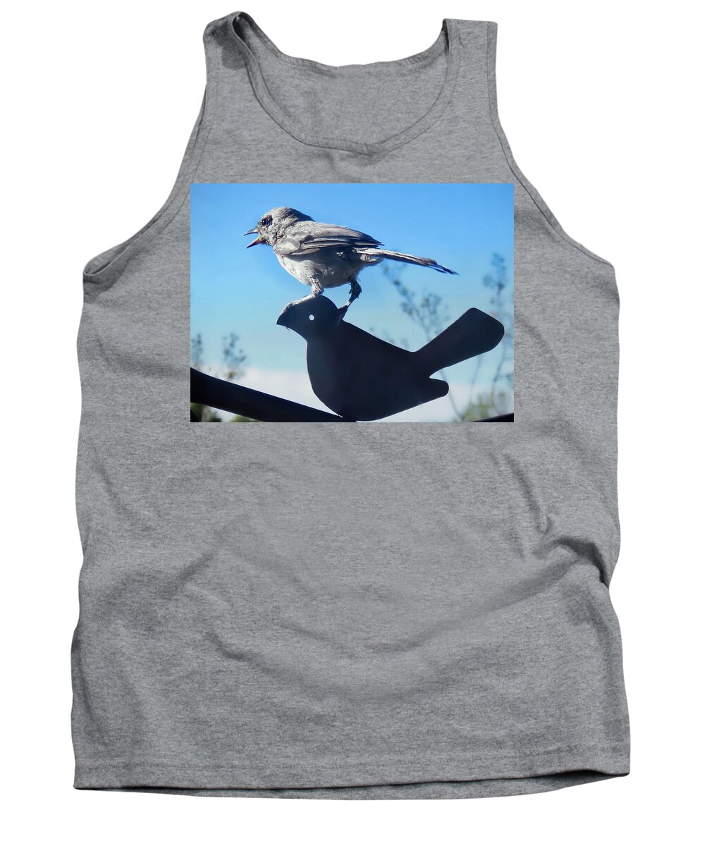 Arizona Tank Top featuring the photograph Caption This by Judy Kennedy