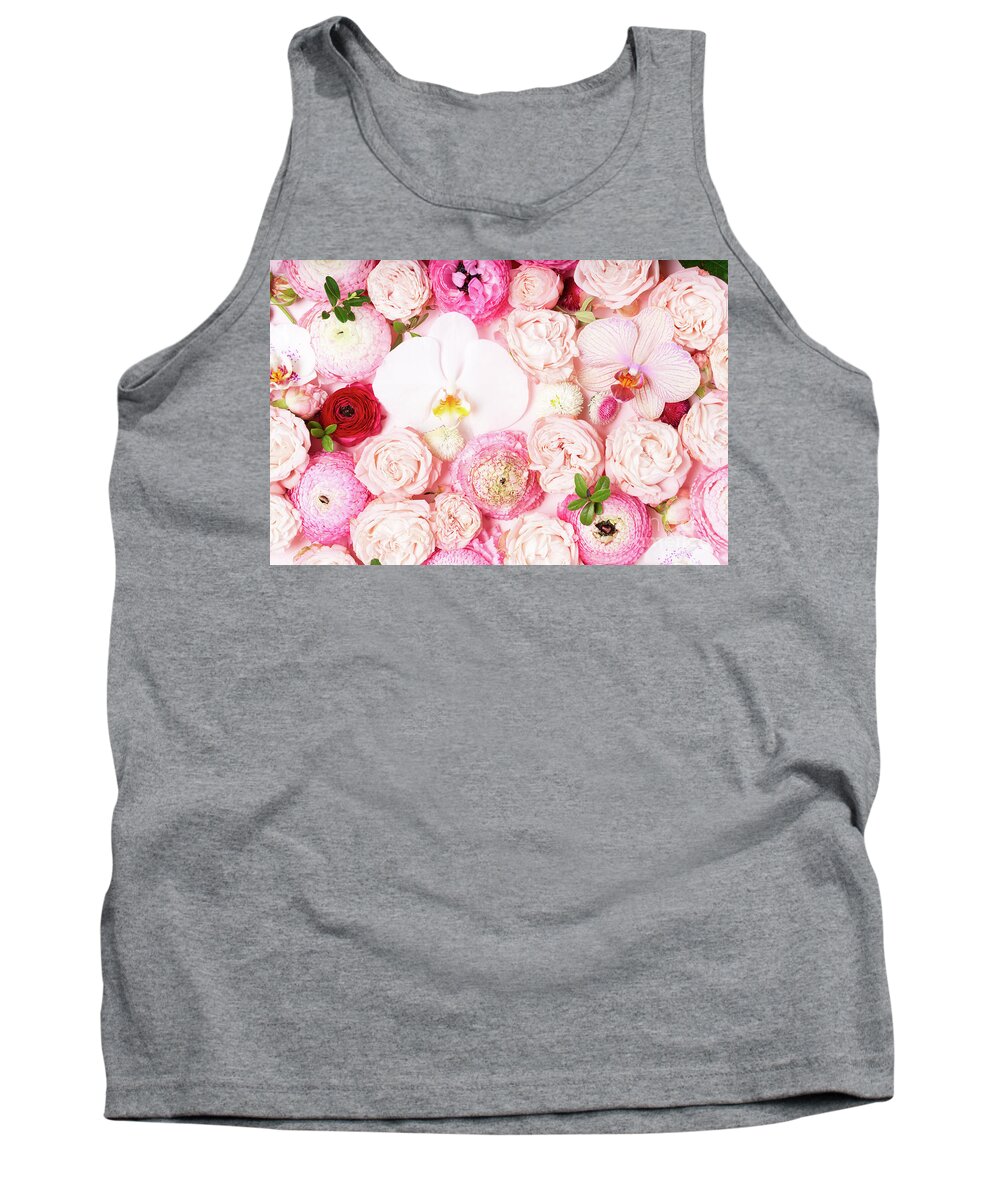 Flowers Tank Top featuring the photograph Flowers Power II by Anastasy Yarmolovich