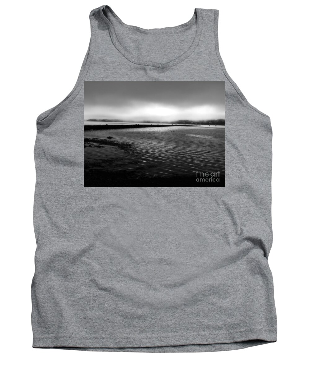  Foggy Morning Tank Top featuring the photograph Foggy Morning by Marcia Lee Jones
