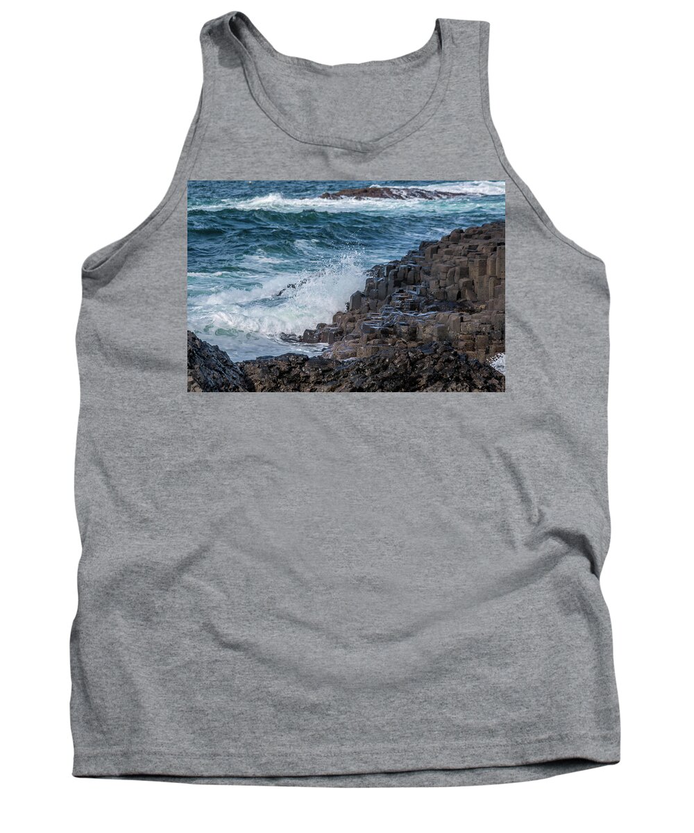 Giant Tank Top featuring the photograph Giant's Causeway by Susie Weaver