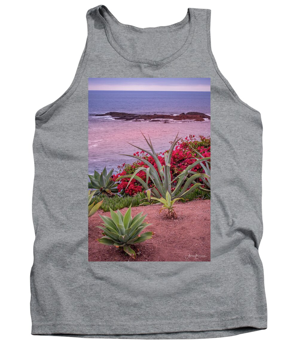 Ocean Tank Top featuring the photograph Growing Above the Water by Aaron Burrows