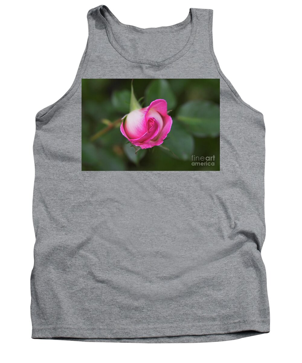 Rose Tank Top featuring the photograph Heart of a Rose by Joan Bertucci