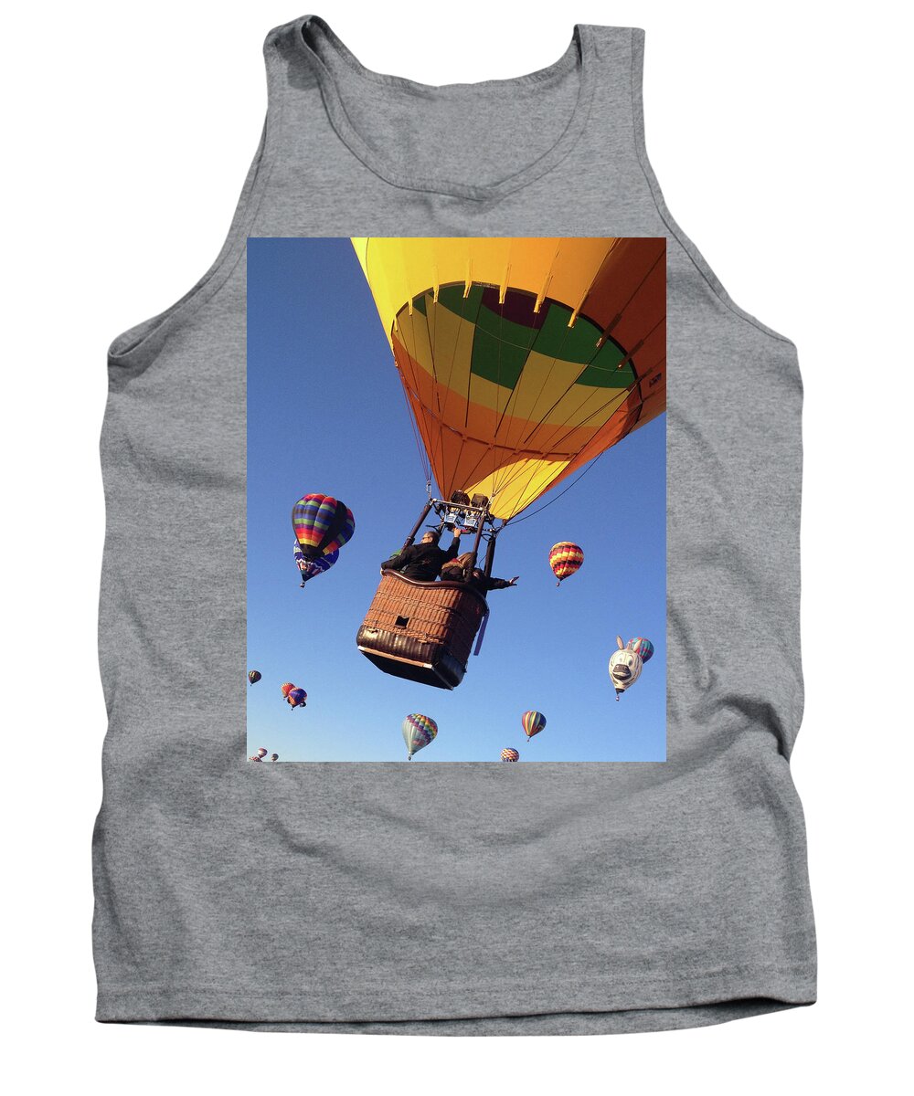 Albuquerque Tank Top featuring the photograph Hi From Up High by Mike Long