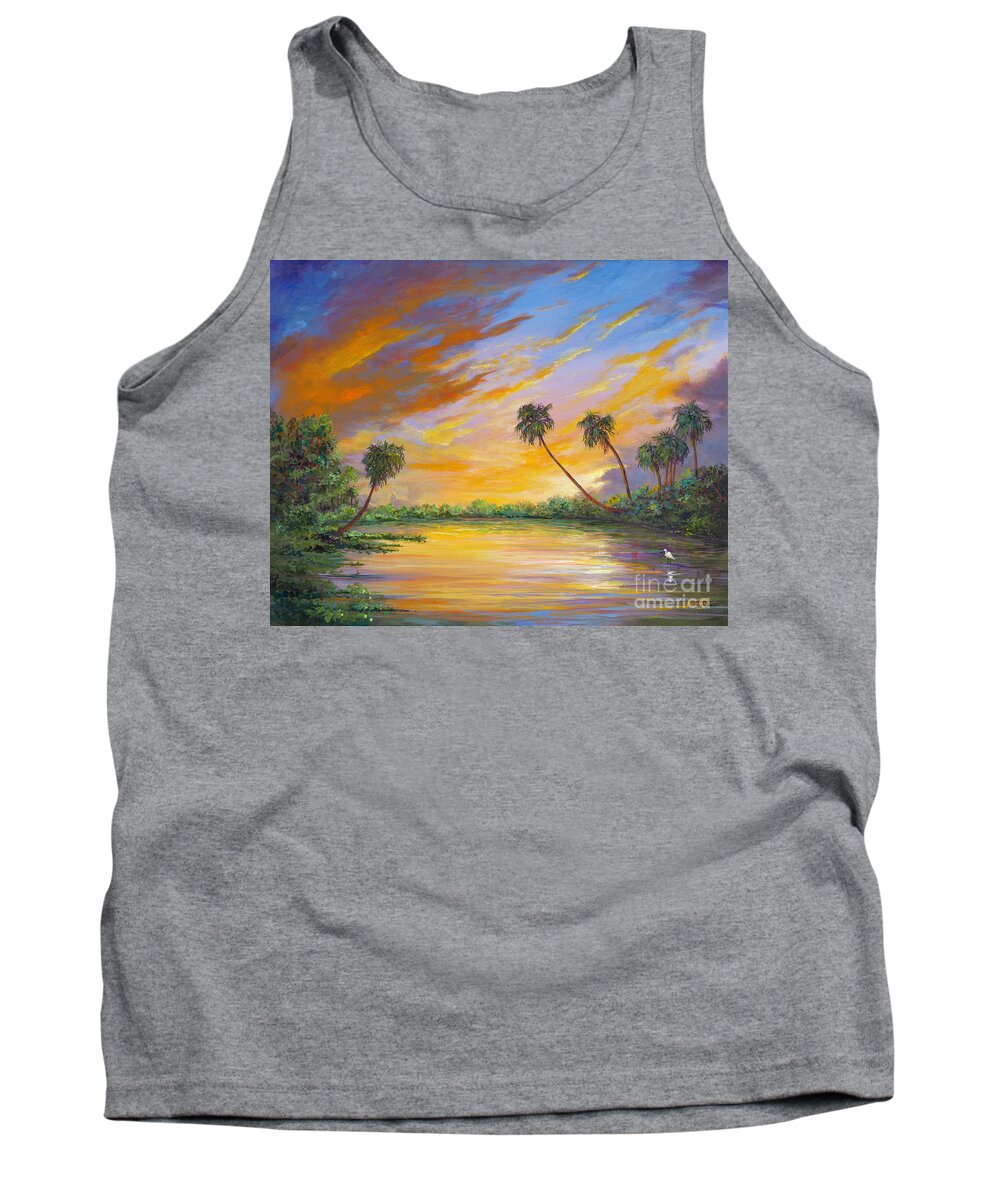 Highwaymen Tank Top featuring the painting Homage to Newton by AnnaJo Vahle