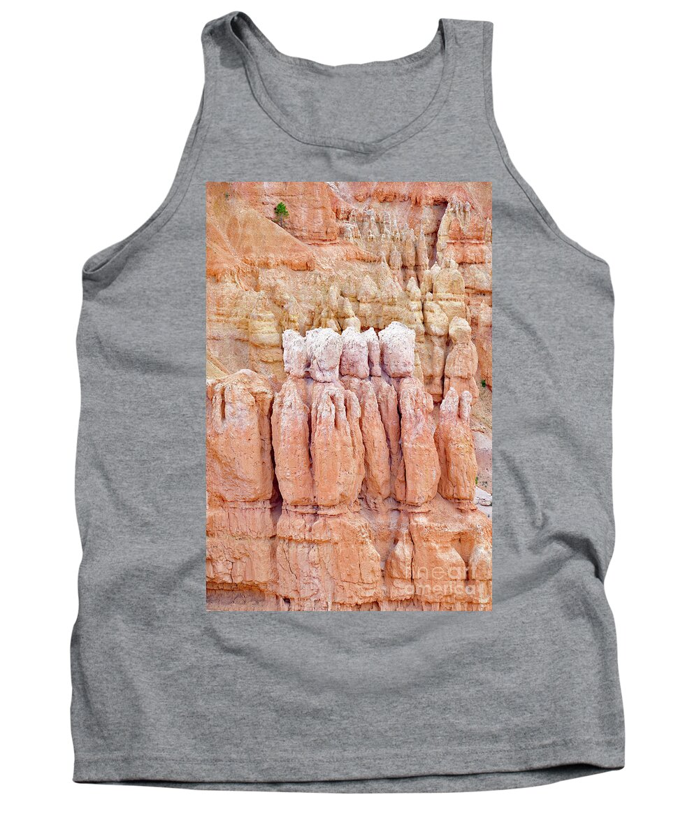 Hoodoos Tank Top featuring the photograph Hoodoos from Bryce by Amazing Action Photo Video
