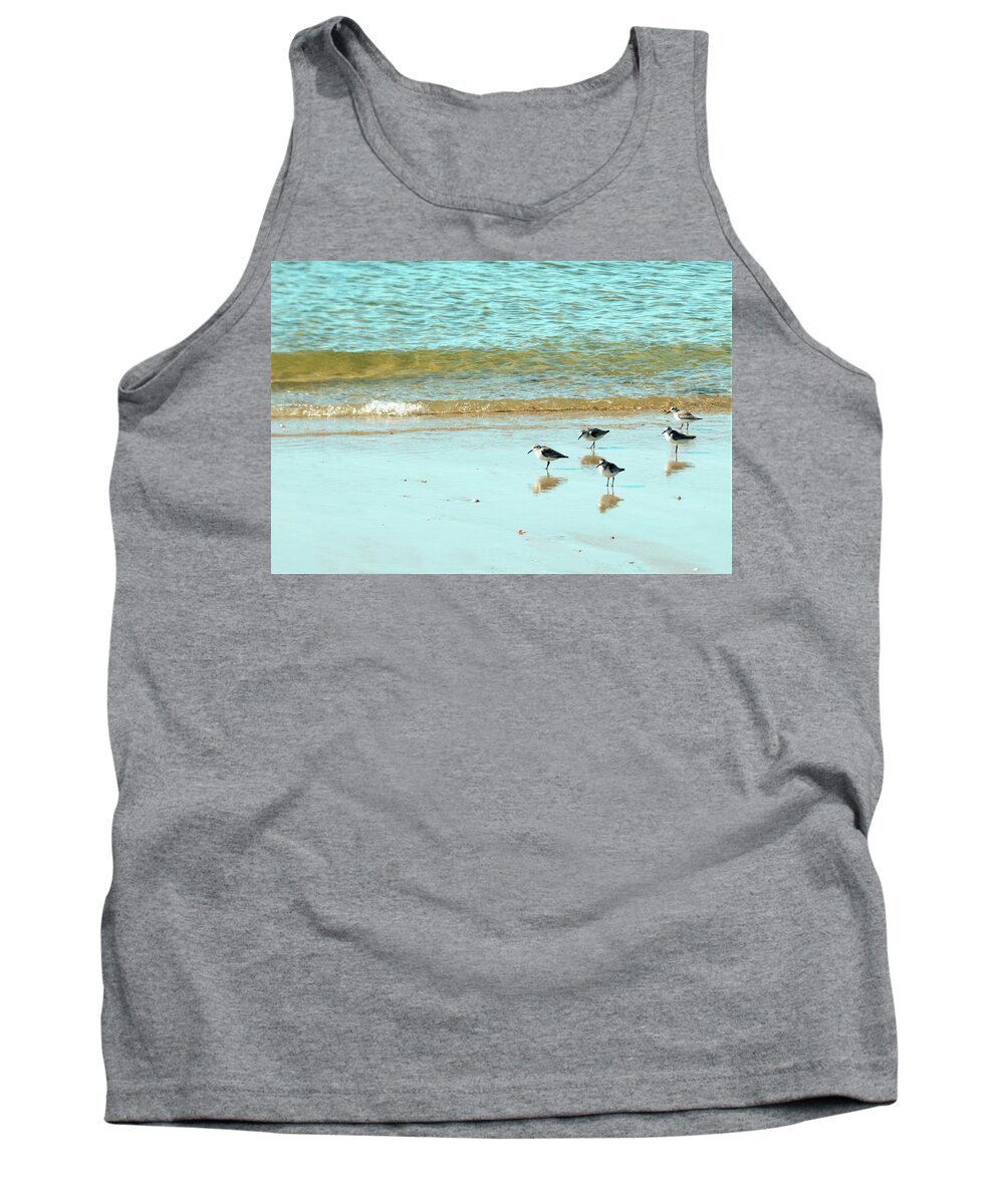 Landscape Tank Top featuring the photograph In Search of Breakfast by Sharon Williams Eng