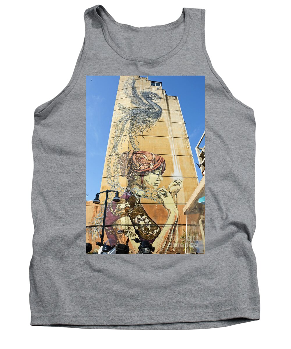 Graffiti Tank Top featuring the photograph In the realm of dreams by Yavor Mihaylov