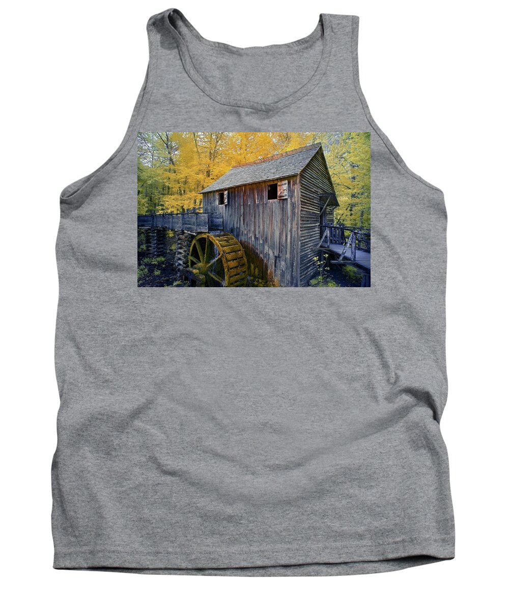 Smoky Mountain National Park Tank Top featuring the photograph In the Smoky's by Jon Glaser