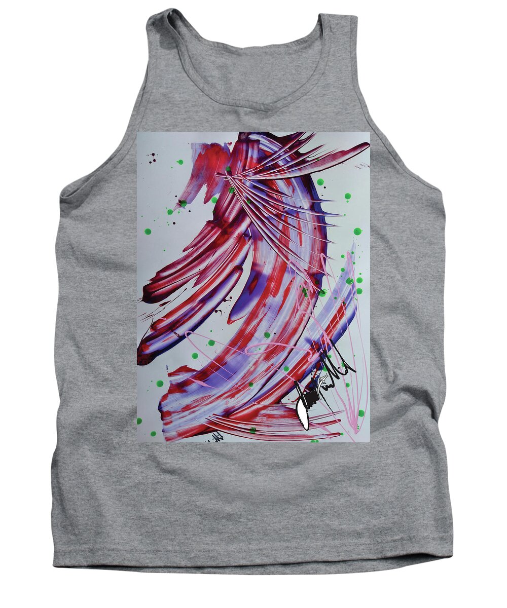  Tank Top featuring the digital art Inflation by Jimmy Williams