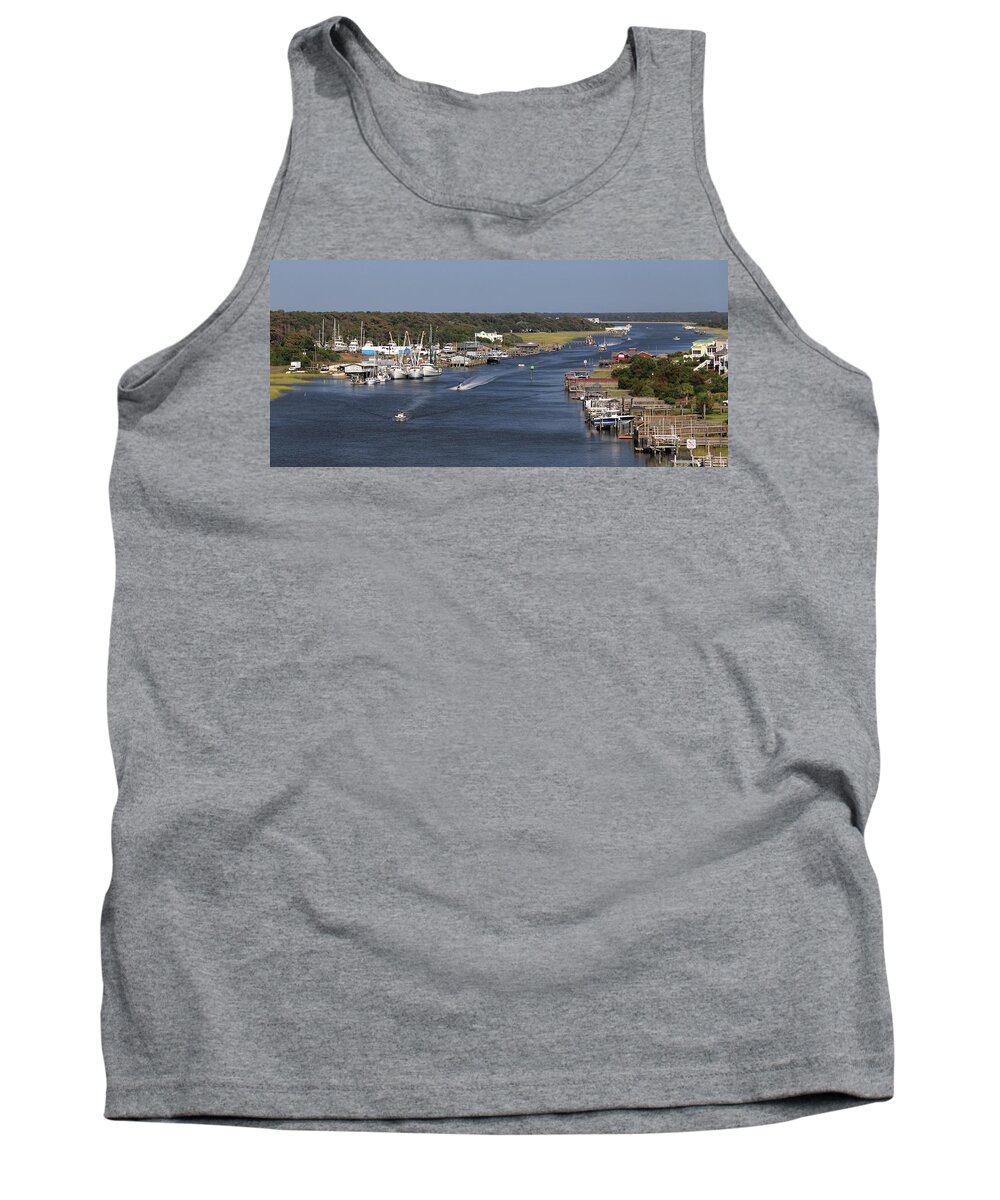 Intracoastal Waterway Tank Top featuring the photograph Intracoastal Waterway by Dave Guy