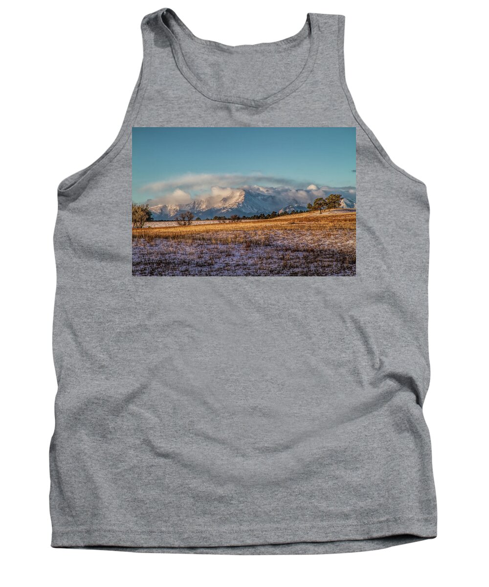Pikes Peak Tank Top featuring the photograph It Begins by Alana Thrower