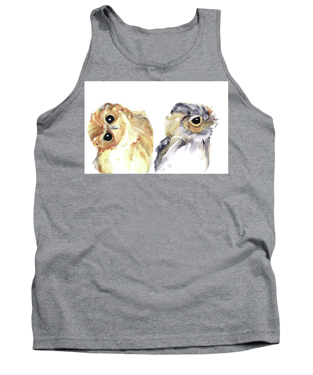 Colorado Tank Top featuring the painting Just the Two of Us by Dawn Derman