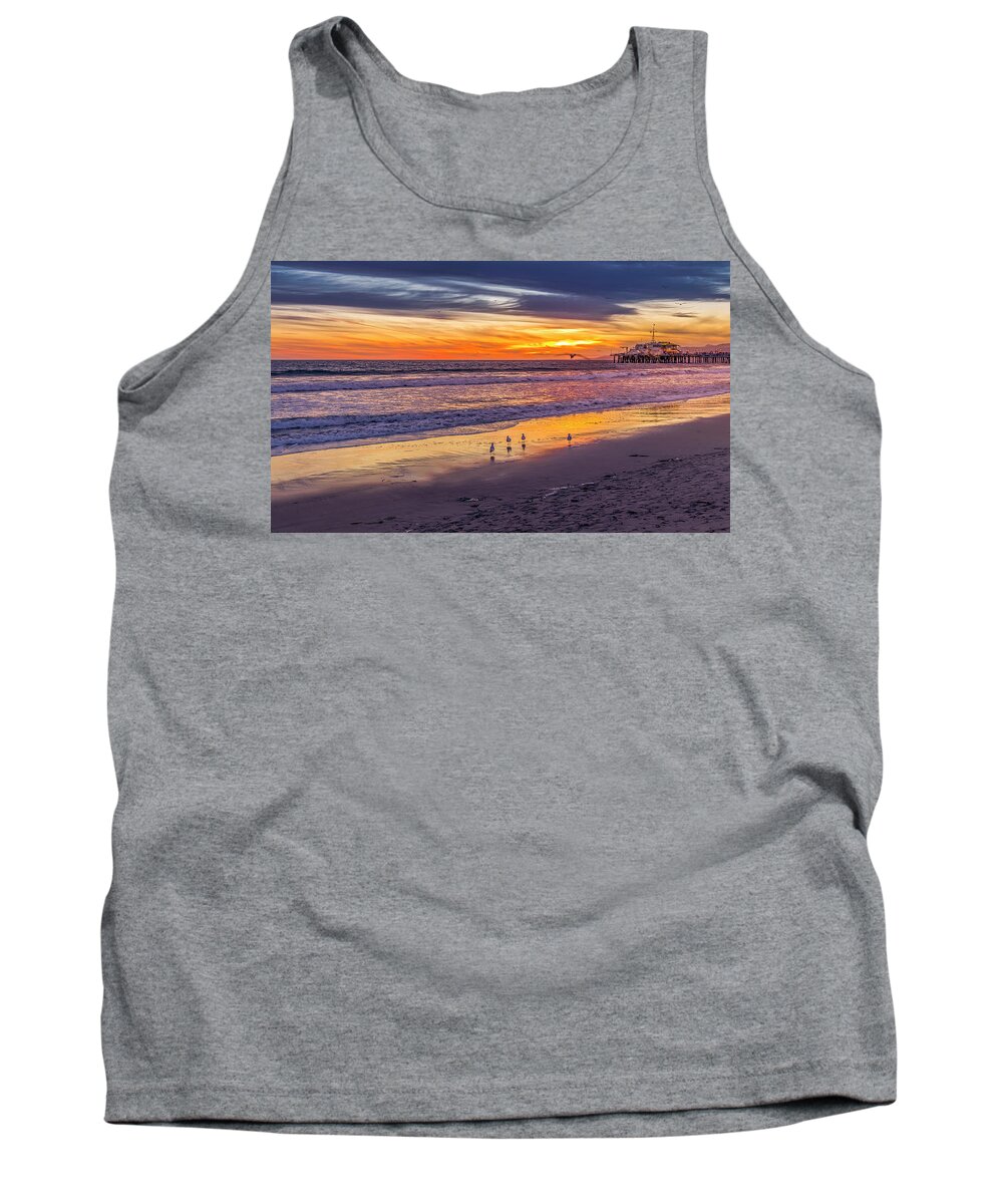 Sunset Tank Top featuring the photograph Look Out Below by Gene Parks
