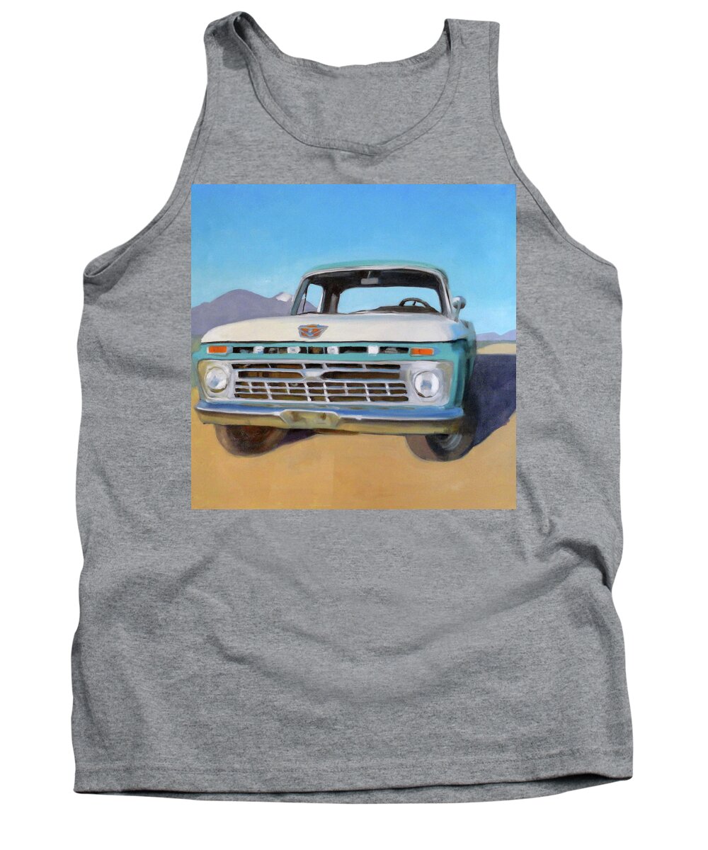 Ford Tank Top featuring the painting Lovers Lane by Elizabeth Jose
