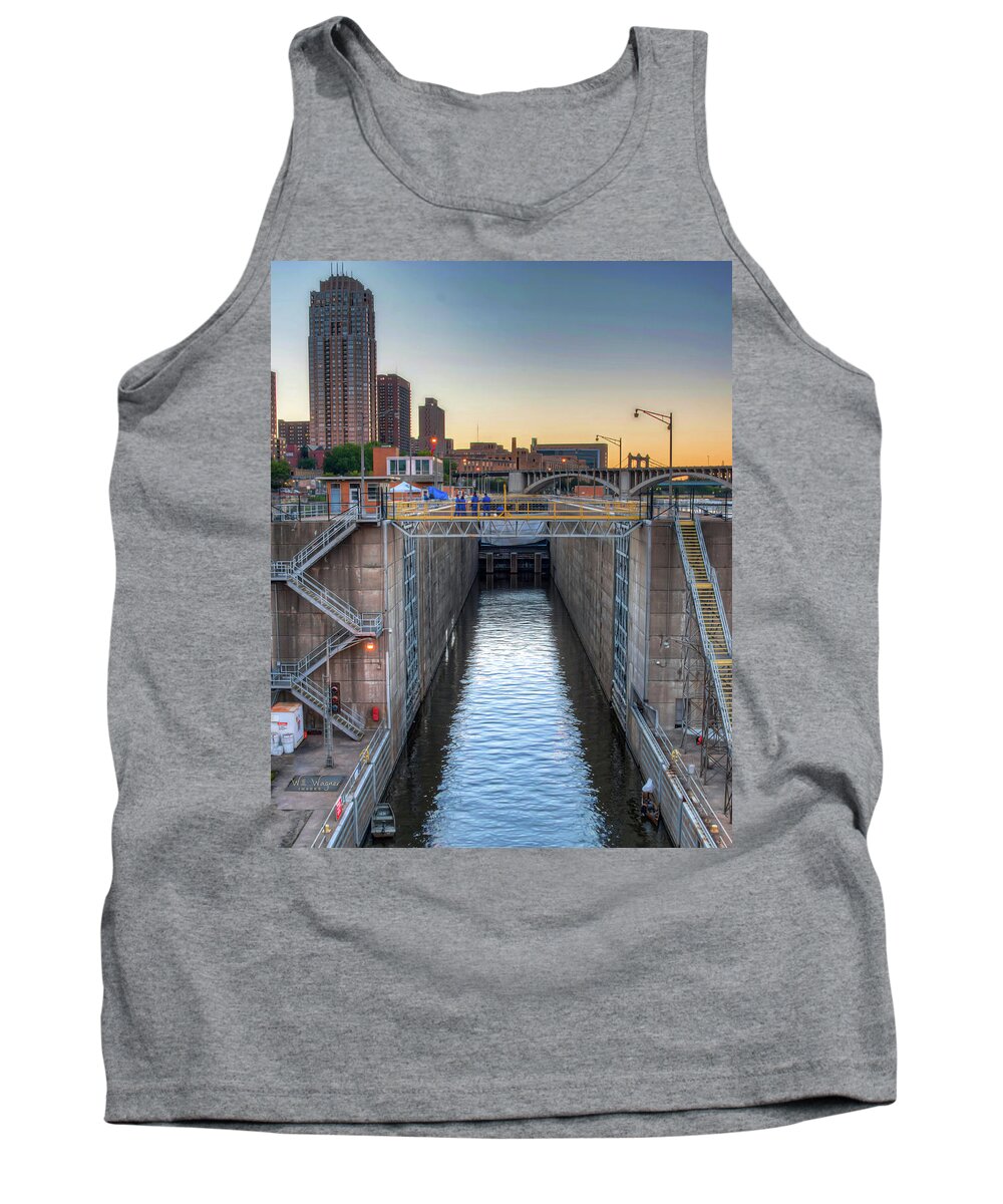 Minnesota Tank Top featuring the photograph Minneapolis 08 by Will Wagner