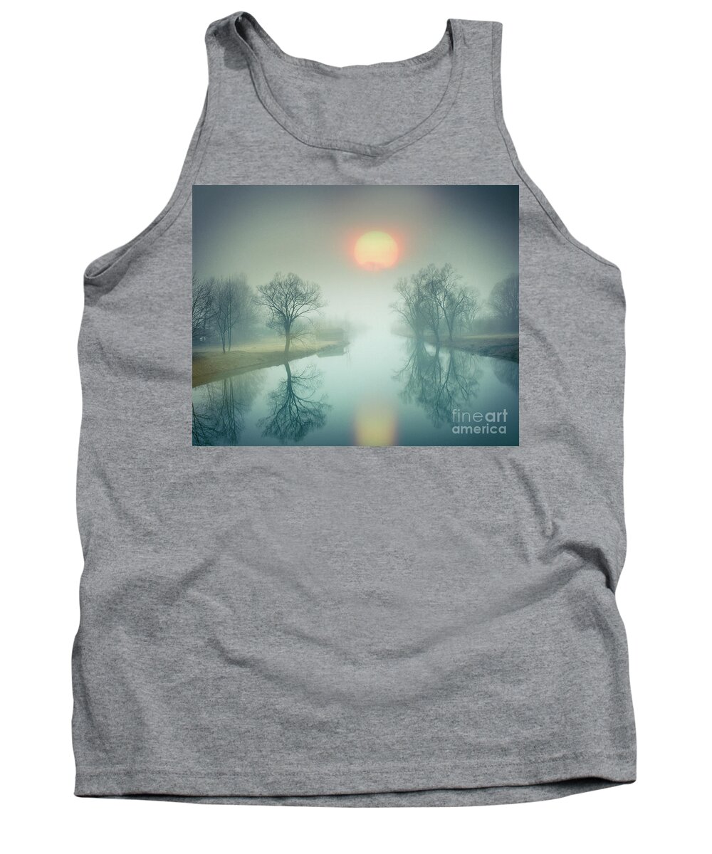 Nag894425k Tank Top featuring the photograph Morning Mist by Edmund Nagele FRPS