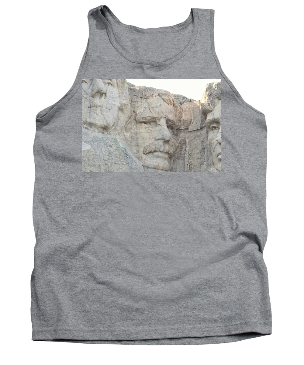 Mt Rushmore Tank Top featuring the photograph Mt Rushmore, Roosevelt by Susan Jensen