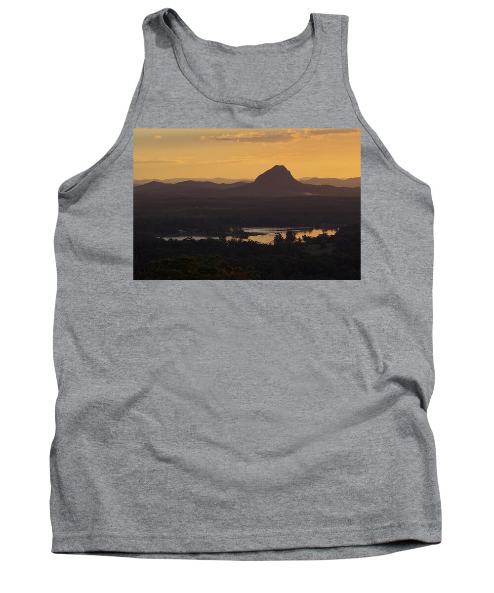 Landscape Tank Top featuring the photograph Noosa Hinterland by Nicolas Lombard