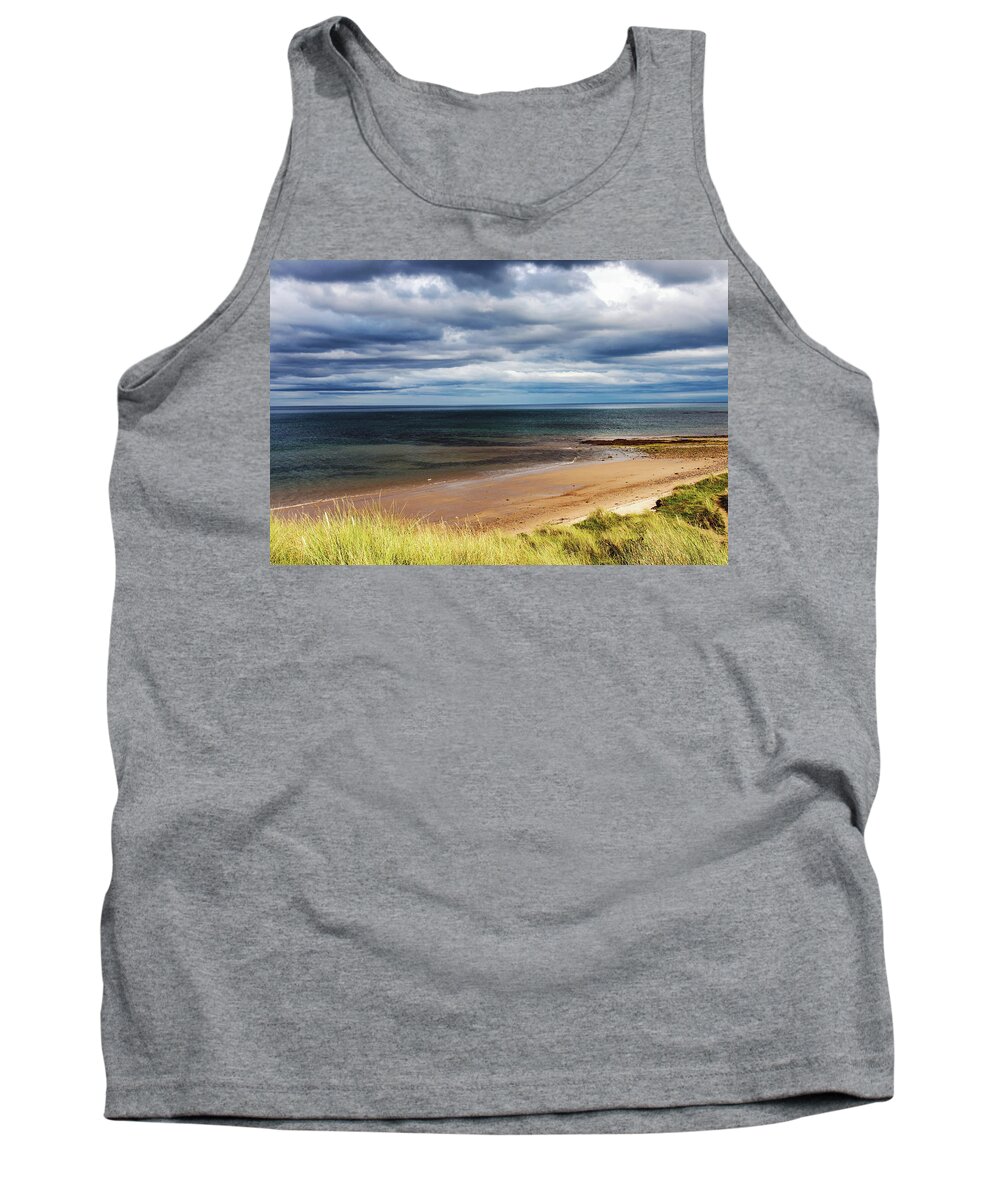 Coastline Tank Top featuring the photograph Northumbrian Coastline by Jeff Townsend