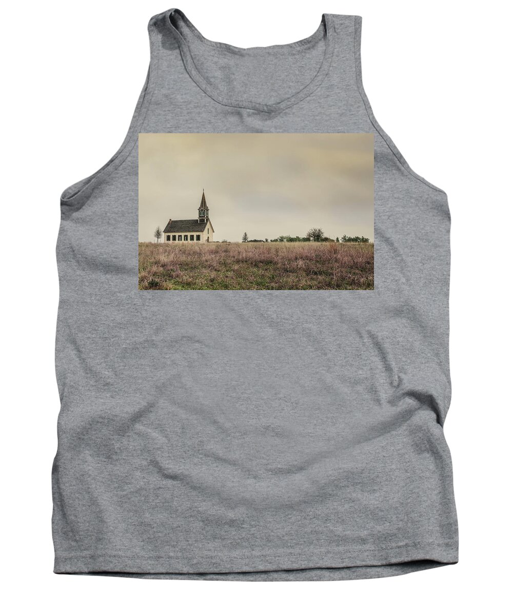 2019 Tank Top featuring the photograph Old Country Church by KC Hulsman