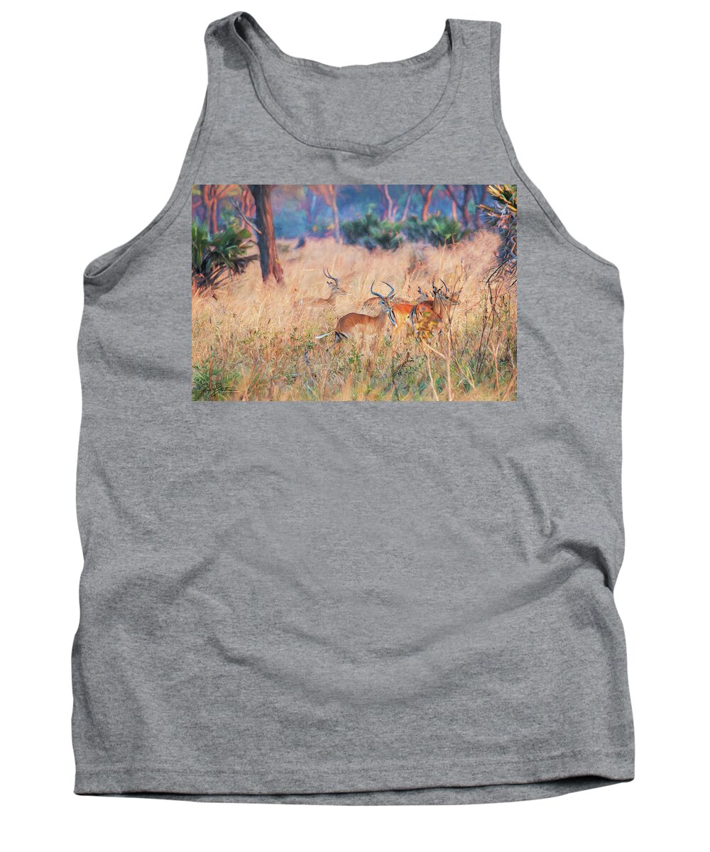 Wildlife Tank Top featuring the photograph Paradise found by Gaye Bentham